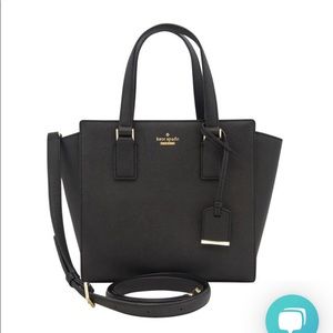 kate spade black cameron street small hayden